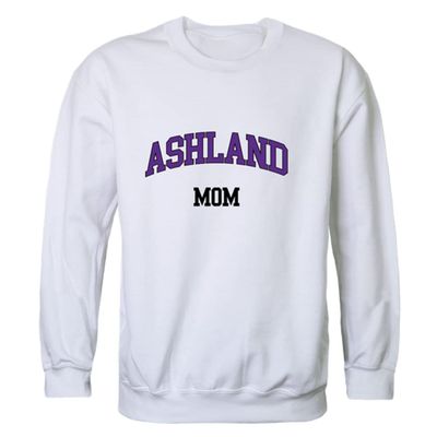 W Republic Ashland Eagles Mom Fleece Crewneck Pullover Sweatshirt, Adult Unisex, White, Large - NCAA Officially Licensed Apparel
