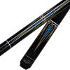 Ray speed Pool Cue Stick Low Deflection Shaft Billiard Cue Stick with Hard Case 19-20 oz Professional Pool Stick (Brown+Blue, 20 oz) view 2