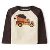 Gymboree Baby Boys and Toddler Embroidered Graphic Long Sleeve Raglan T-Shirts Shirt, Acorn Truck, 10 US view 1