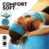 14 Pcs Workout Headbands for Women Non Slip Sport Sweatbands Elastic Yoga Hairbands for Fitness Running Athletic Moisture Wicking fits All Men and Women Girls view 2