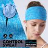 14 Pcs Workout Headbands for Women Non Slip Sport Sweatbands Elastic Yoga Hairbands for Fitness Running Athletic Moisture Wicking fits All Men and Women Girls view 3
