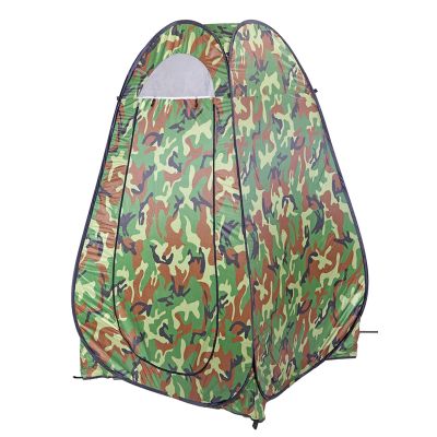 Kcelarec Pop Up Privacy Tent Instant Portable Outdoor Shower Tent, Camp Toilet, Changing Room, Rain Shelter for Camping Beach, Foldable Camping Tent with Carry Bag (Camouflage)