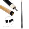 Ray speed Pool Cue Stick with Hard Case Hardwood Canadian Maple Professional Billiard Pool Stick 58" 2-Pieces 19/20oz Pool Stick Set view 4