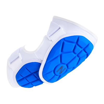 NURIBASE Baseball Batters Elbow Guard for Youth, Adult - Lacrosse Elbow Pad for Youth, Adult - Elbow Guard for Lacrosse, Baseball and Softball - Blue Youth