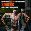 HPYGN Heavy Resistance Bands, 300LBS Exercise Bands for Working Out, Fitness Bands with Handles, Workout Bands for Men, Weight Bands Set for Muscle Training, Strength, Slim, Yoga, Home Gym Equipment view 2