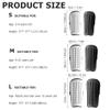 2 Pairs Soccer Shin Guards & 2 Pairs Soccer Socks for Adults and Teenagers, Protective Gear Soccer Equipment for Kids, Boys, Girls (Large Size, White & White) view 2