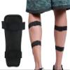 2 Pairs Soccer Shin Guards & 2 Pairs Soccer Socks for Adults and Teenagers, Protective Gear Soccer Equipment for Kids, Boys, Girls (Small Size, White & Black) view 4