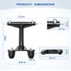 Uueego 4-Stroke Motor Trailering Support, Fits 75/90/115/ 200/225/250/300HP Sea Pro 4 Stroke, Pro XS Four Stroke and Four Stroke Engines, Include 4" Hydraulic Steering Clips view 2