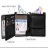Urban Forest Oliver RFID Blocking Leather Wallet for Men, Aniline Black, Contemporary view 4