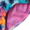 Speedo Girls Thin Strap One Piece Swimsuit (US, Alpha, Small, Regular, Multi Palm) view 3