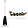YUZIZ Dragon Boat Paddle Full Carbon IDBF Approved for Dragon Boat Race (45") view 3