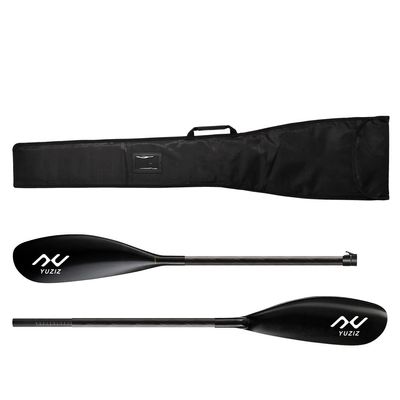YUZIZ Kayak Paddle Full Carbon Fiber with Spooned Shape Blade (CJ-S, 220cm-230cm)