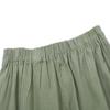 ebossy Women's Summer Drawstring Elastic Waist Cotton Linen Utility Beach Palazzo Pants Pockets (L, Green) view 4