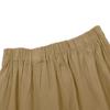 ebossy Women's Summer Drawstring Elastic Waist Cotton Linen Utility Beach Palazzo Pants Pockets (M, Khaki) view 3