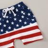 YINGISFITM 4th Fourth of July Baby Boy Girl Outfit Short Sleeve T Shirts Top America Flag Shorts Family Macthing Set (red stars stripes,18-24 Months) view 4