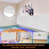 PROGOAL 4 Pack Wall Protection Pads 2" Thick Foam Wall PaddingGym Basketball-Court ProtectorsDurable Waterproof Wall Padding for Babyroom Garage (60" L x 20" W,White) view 4