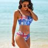 TAIZIYEAH Flag of Australia Swimsuit Women Two Piece Swimwear Bathing Suit Bikini Swimsuit Swimsuit Set Quick Dry S view 3