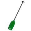 YUZIZ Whitewater Rafting Paddles Carbon T-Handle Shaft Glass Fiber Scooped Blade (Green, 142cm) view 1