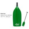 YUZIZ Whitewater Rafting Paddles Carbon T-Handle Shaft Glass Fiber Scooped Blade (Green, 142cm) view 3