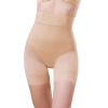Women's High Rise Shapewear With Tummy Control Contouring Seamless Hip Raiser Thigh Belly Control Shorts (Apricot, M) view 1