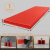 PROGOAL 1 Pack Wall Protection Pad,Sport Wall Padding Gym Basketball-Court Garage Protectors with 2 Thick Foam,Durable High-Cushioning Padding for Wall-Mounted Basketball Hoops(60" L x 20" W,Red) view 2