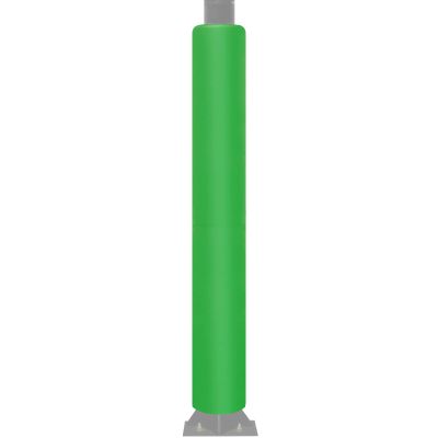 PROGOAL 6FT Tall Round Poles Pad - Basketball Pole Paddings for A 3x3 3.5x3.5 4x4 Main Poles,Weather-Resistant UV-Resistant Durable Protection Pole Pads& Safety(2" Thick Foam,Light Green)
