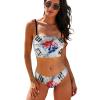 TAIZIYEAH Flag of South Korea Women's Swimsuit Swimwear Bikini 2 Piece Sets Bathing Suit Swimsuits Set Beach 2XL view 1