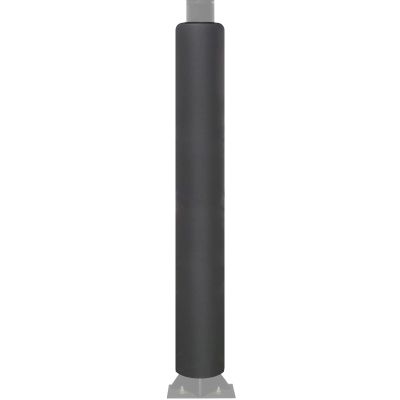 PROGOAL 6FT Tall Round Poles Pad - Basketball Pole Paddings for A 3x3 3.5x3.5 4x4 Main Poles,Weather-Resistant UV-Resistant Durable Protection Pole Pads& Safety(2" Thick Foam,Grey)
