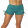 CADMUS Athletic Booty Shorts for Women 3 Pack High Waisted Workout Pro,1021,Black & Grey & Turquoise,Medium view 2