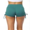 CADMUS Athletic Booty Shorts for Women 3 Pack High Waisted Workout Pro,1021,Black & Grey & Turquoise,Medium view 3