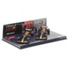 1:43rd Red Bull Racing RB18 Max Verstappen Sergio Perez 1-2 Finish Car Set view 1