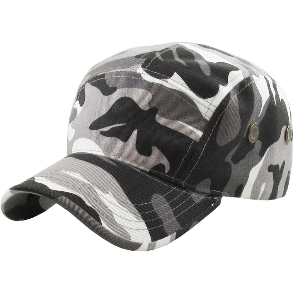 1 Pcs of Army 5 Panel Military Patrol Cap Hat Men Women Golf Driving Summer Baseball (Citi Camouflage)