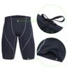 beroy Mens Compression Shorts Training Athletics Workout Tight Sports Base Layer with One Pocket 2 Pack(B+GreyL,M) view 4