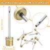 WILLBOND 100 Pack Basketball Pump Needles Ball Inflation Air Pump Needles with Storage Box for Sports Balls, Football Basketball Soccer and Volleyball(Gold) view 2