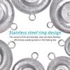 Fishing Coin Weight Disc Fishing Sinker Saltwater Surf Fishing Inline Trolling Catfishing Weight Sinker Fish Gear Tackle 1OZ 2OZ 3OZ 4OZ 5OZ 6OZ 8OZ (8oz - 5pcs) view 3