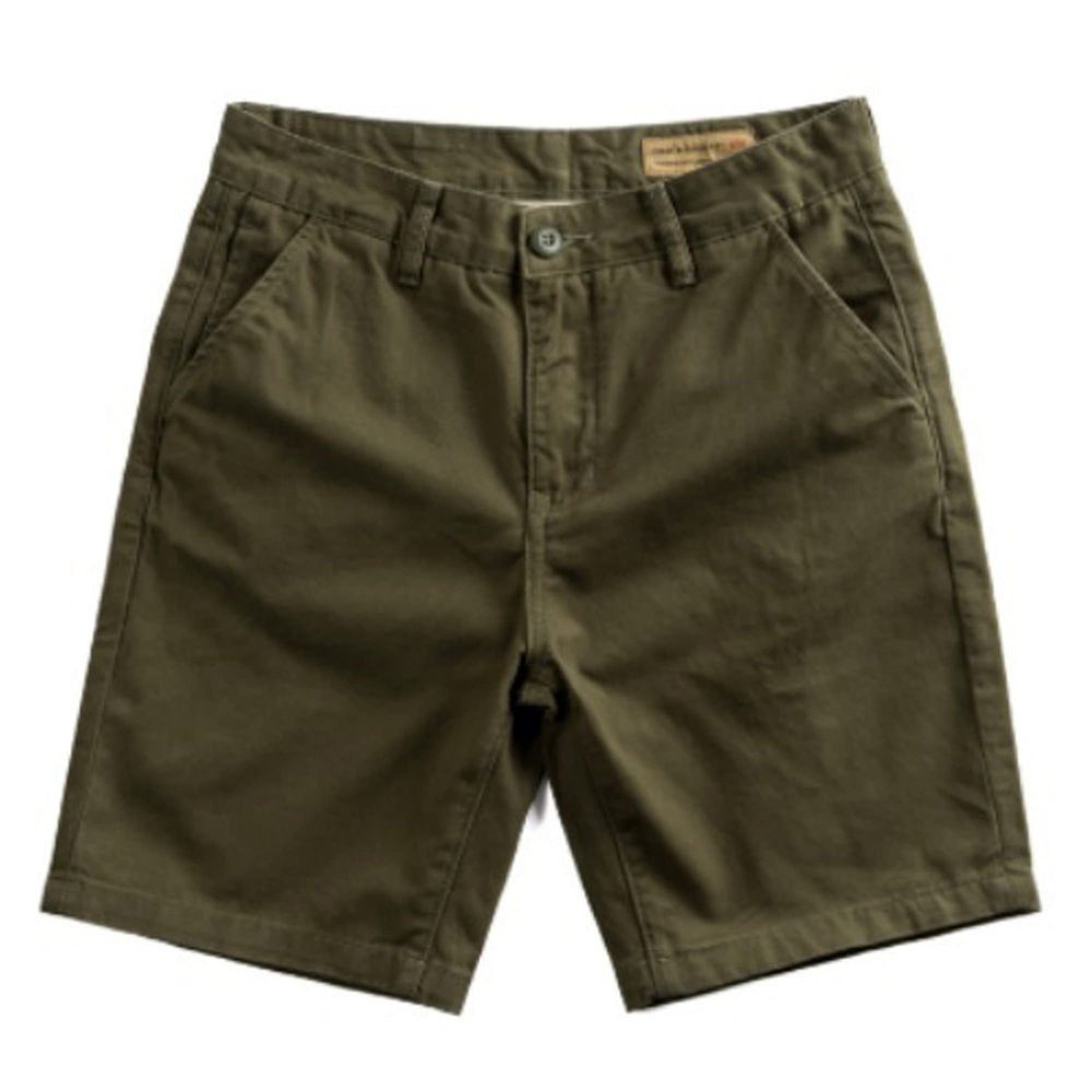 Jueshanzj Summer Shorts Men's Casual Loose Army Green 33