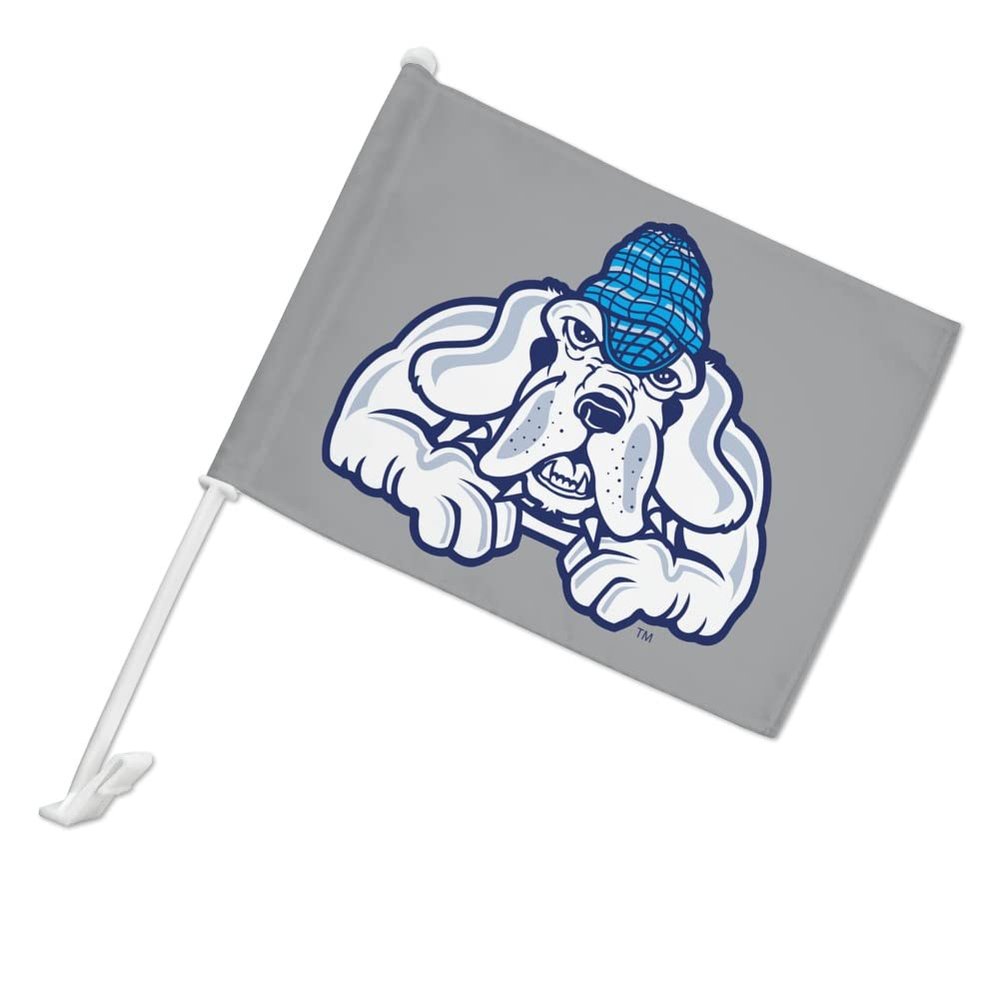 John Jay College of Criminal Justice Secondary Logo Car Truck Flag with Window Clip On Pole Holder - Left Driver Side