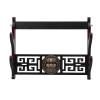 GUIIYLGG Sword Holder Katana Wall Mount - 2-Tier Kirin Velvet Padded Katana Holder Samurai Sword Display Rack Wand Lightsabe Wakizashi Sword Stand Display Hanger view 3