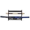 GUIIYLGG Sword Holder Katana Wall Mount - 2-Tier Kirin Velvet Padded Katana Holder Samurai Sword Display Rack Wand Lightsabe Wakizashi Sword Stand Display Hanger view 4