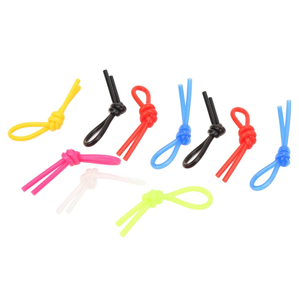 Keenso Tennis Racket Shock Absorber Knot, 10Pcs Tennis Racket Damper Knot Silicone Vibration Dampener Shock Absorber for Tennis Racke Squash Racket