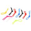 Keenso Tennis Racket Shock Absorber Knot, 10Pcs Tennis Racket Damper Knot Silicone Vibration Dampener Shock Absorber for Tennis Racke Squash Racket view 1