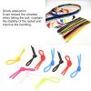 Keenso Tennis Racket Shock Absorber Knot, 10Pcs Tennis Racket Damper Knot Silicone Vibration Dampener Shock Absorber for Tennis Racke Squash Racket view 3