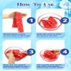 Janmercy 10 Pcs Tie Dye Cooling Neck Wraps Cooling Scarf Ice Bandanas Summer for Men Women Camping Running Outdoor Sports (Stylish Style) view 3