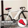 Bike Seat Cover: Soft Bicycle Seat Cover - Bike Seat Dust Protector for Men Women view 2
