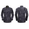 Outdoor Sports Airsoft Hunting Shooting Battle Uniform Combat BDU Clothing Tactical Camouflage Set - Dark Blue - M view 4