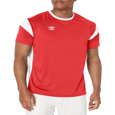 Umbro Mens Inter Soccer Jersey Shirt, Red, Large US
