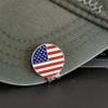 Eshan Golf Ball Markers 5 10 Pack Cute Funny Novelty Golf Markers Golf Bag Accessories Gifts Ball Position Marking Disc for Men Weman Golfers (5, US-Flag) view 4