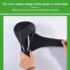 Bikes Seat, Sponge Silicone Bikes Saddle, Avoid Slip Bikes Seat Cushion, Black Bikes Saddle, Hollow Bikes Seat Cushion, Bikes Seat for Men Women(S) view 3
