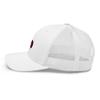 Border Collie Trucker hat, Embroidered Unisex hat, Border Collie Gifts, Dog mom dad hat. White view 3