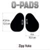 Profile Design F-35 O-PADS Replacement Aerobar Arm Pads with Hook Sheets for Triathlon & Time Trial Bikes view 2